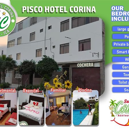 Pisco Hotel Corina Экстерьер фото
